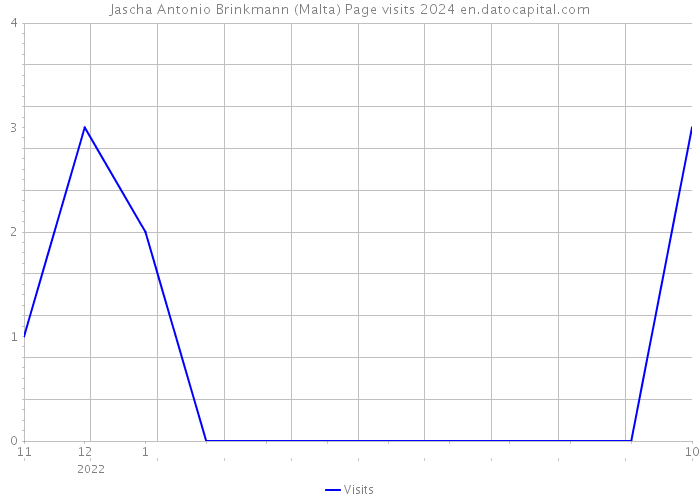 Jascha Antonio Brinkmann (Malta) Page visits 2024 
