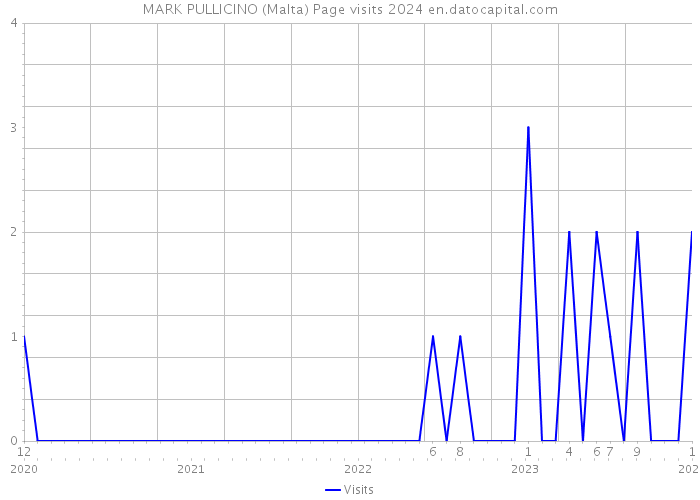 MARK PULLICINO (Malta) Page visits 2024 