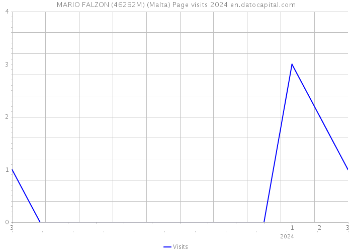 MARIO FALZON (46292M) (Malta) Page visits 2024 