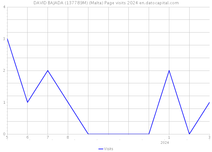 DAVID BAJADA (137789M) (Malta) Page visits 2024 
