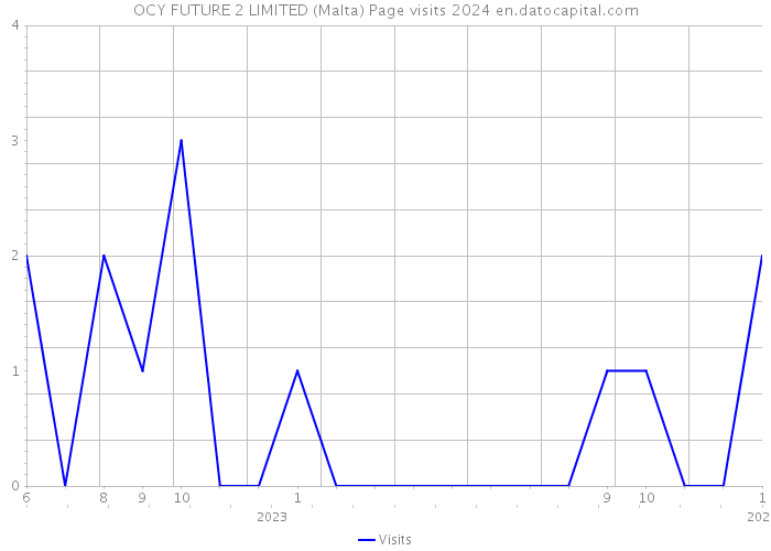 OCY FUTURE 2 LIMITED (Malta) Page visits 2024 