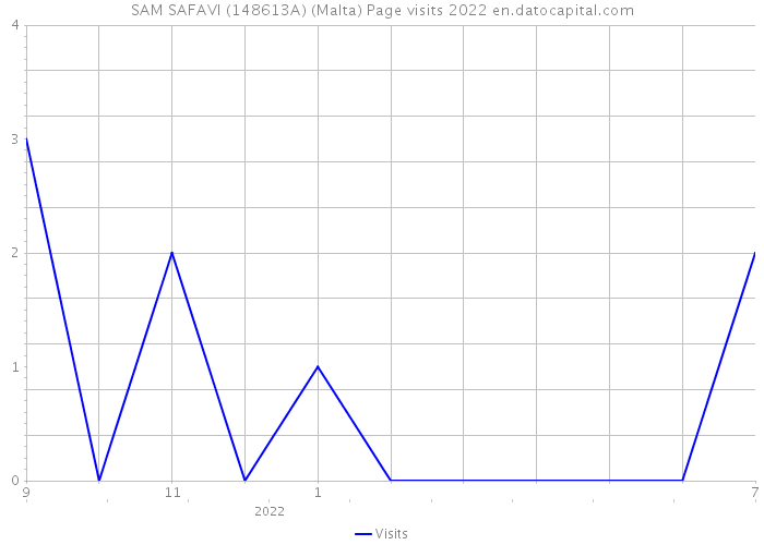 SAM SAFAVI (148613A) (Malta) Page visits 2022 