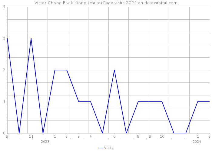 Victor Chong Fook Kiong (Malta) Page visits 2024 