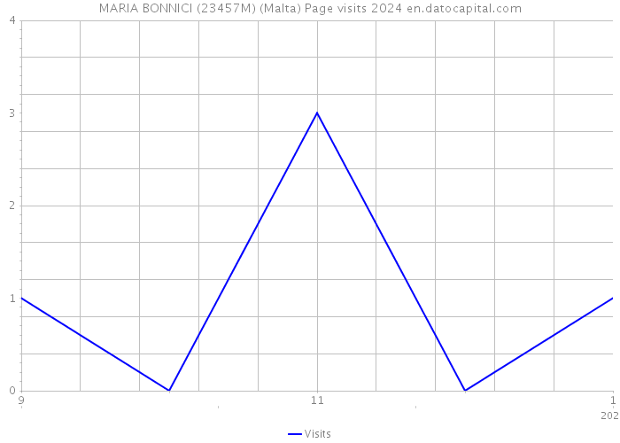 MARIA BONNICI (23457M) (Malta) Page visits 2024 