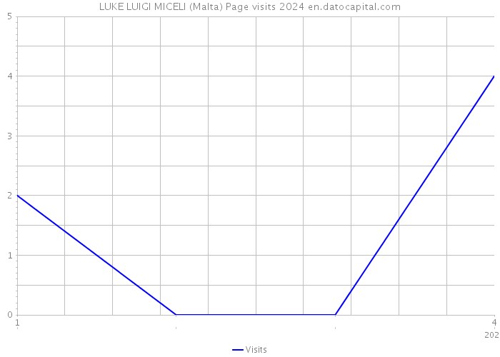 LUKE LUIGI MICELI (Malta) Page visits 2024 