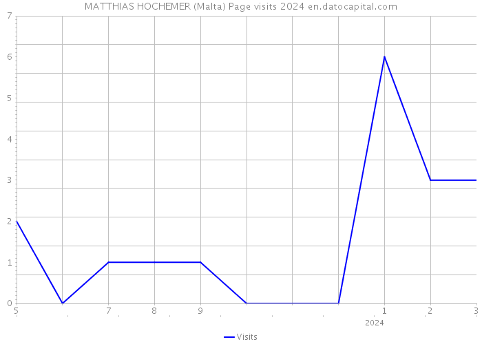 MATTHIAS HOCHEMER (Malta) Page visits 2024 